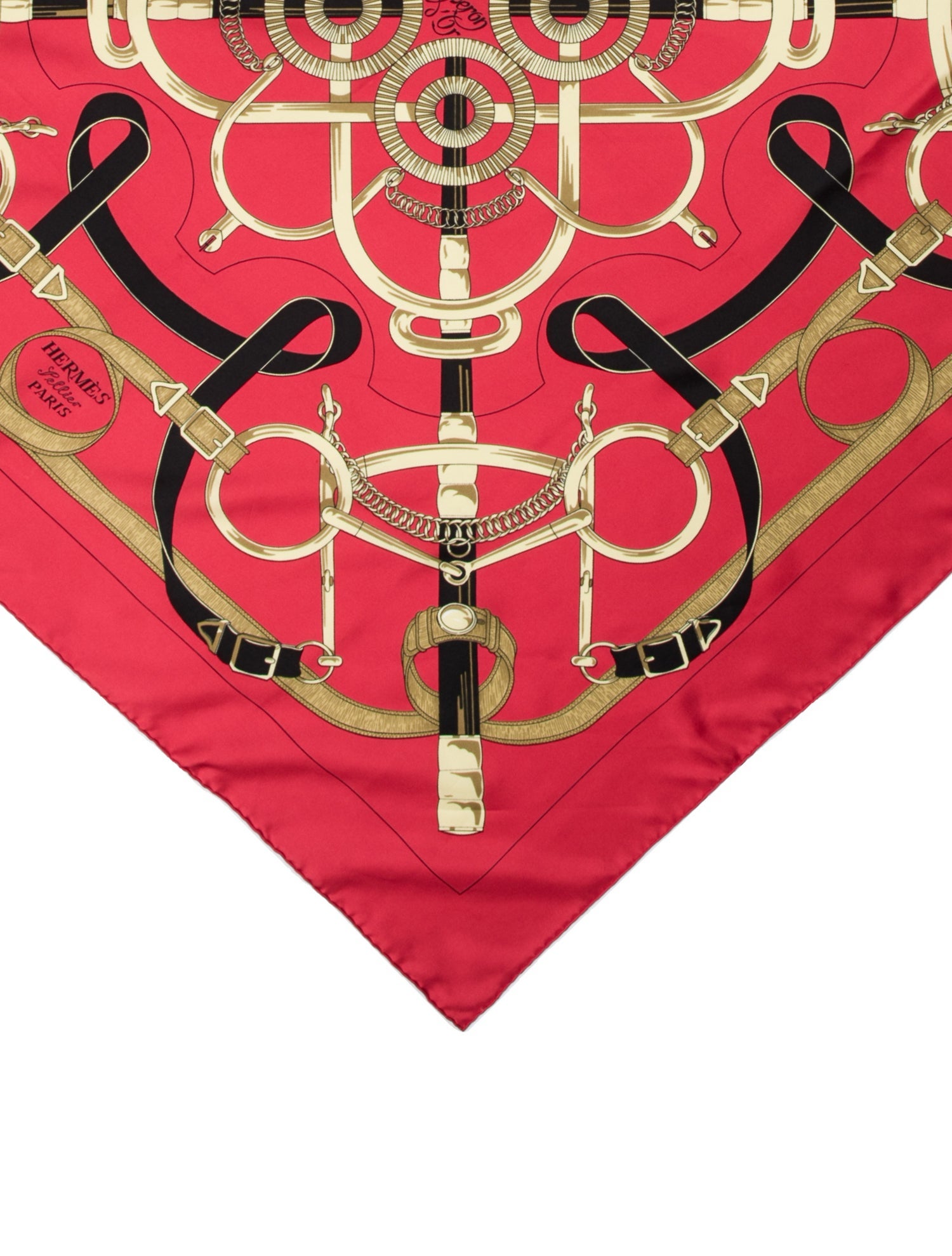 Hermès Eperon D'Or Silk Scarf