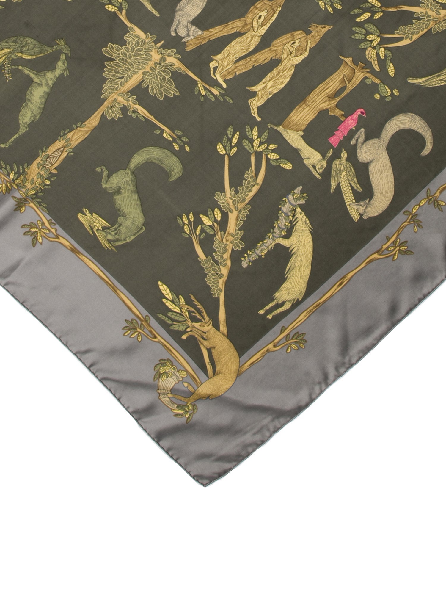 Hermès Alphabet 3 Silk Scarf