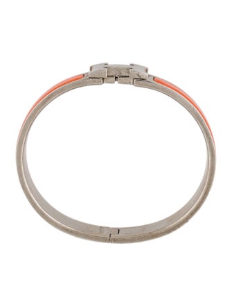 Hermès Enamel Clic H Bracelet