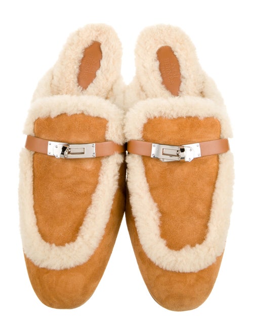 Hermès Oz Suede Mules