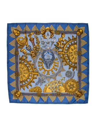 Hermès L'or Des Chefs Silk Scarf