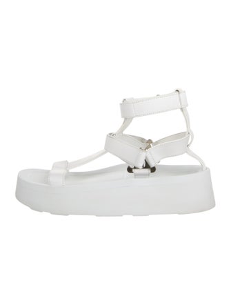 Hermès Enid Leather Gladiator Sandals