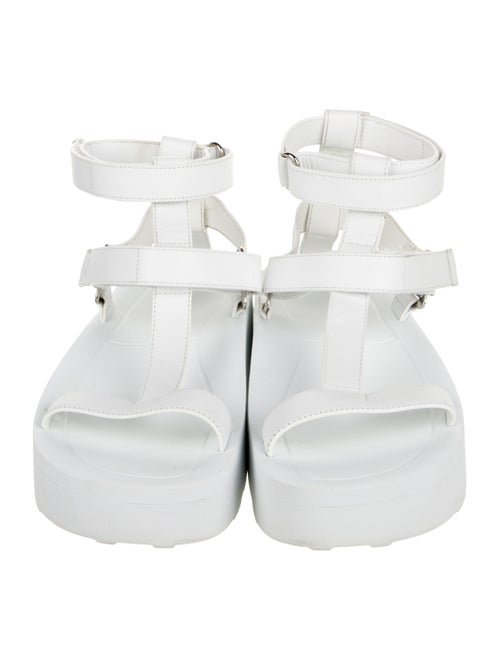 Hermès Enid Leather Gladiator Sandals