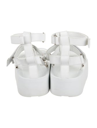 Hermès Enid Leather Gladiator Sandals