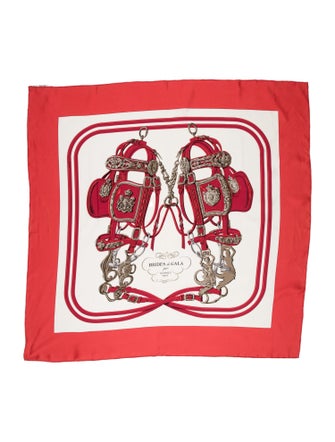 Hermès Brides de Gala Silk Scarf