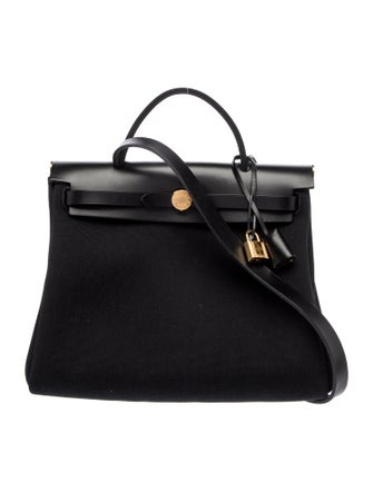 Hermès Toile & Vache Hunter Herbag Zip 31