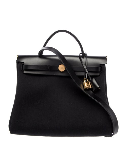 Hermès Toile & Vache Hunter Herbag Zip 31