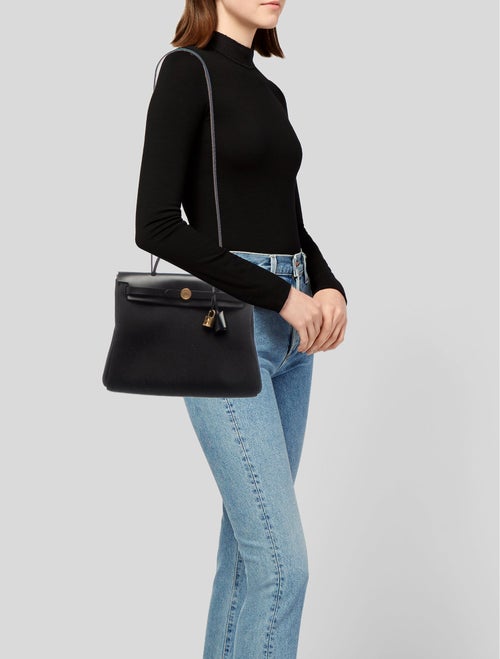 Hermès Toile & Vache Hunter Herbag Zip 31