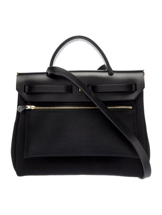 Hermès Toile & Vache Hunter Herbag Zip 31