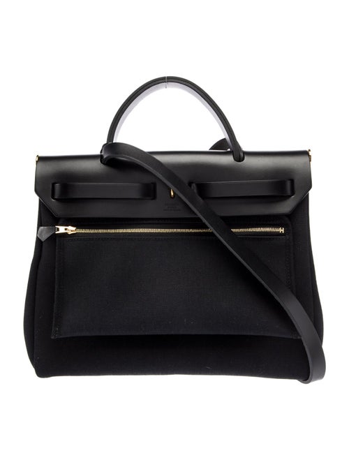 Hermès Toile & Vache Hunter Herbag Zip 31