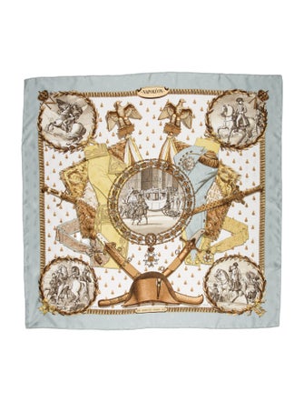 Hermès Napoléon Jacquard Silk Scarf