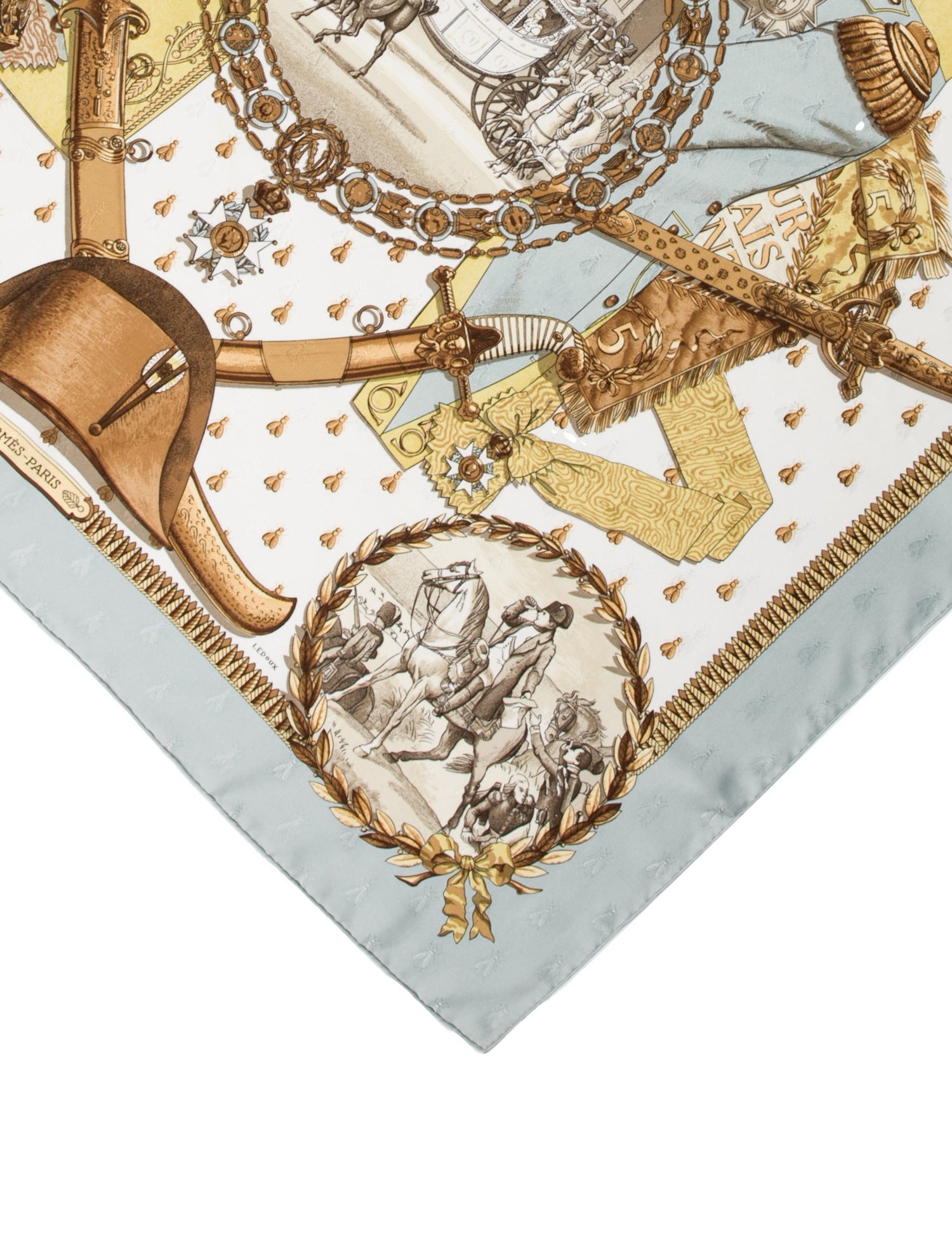 Hermès Napoléon Jacquard Silk Scarf