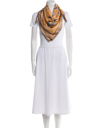 Hermès Raconte Moi le Cheval Silk Scarf