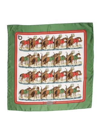 Hermès Ecuries Silk Scarf