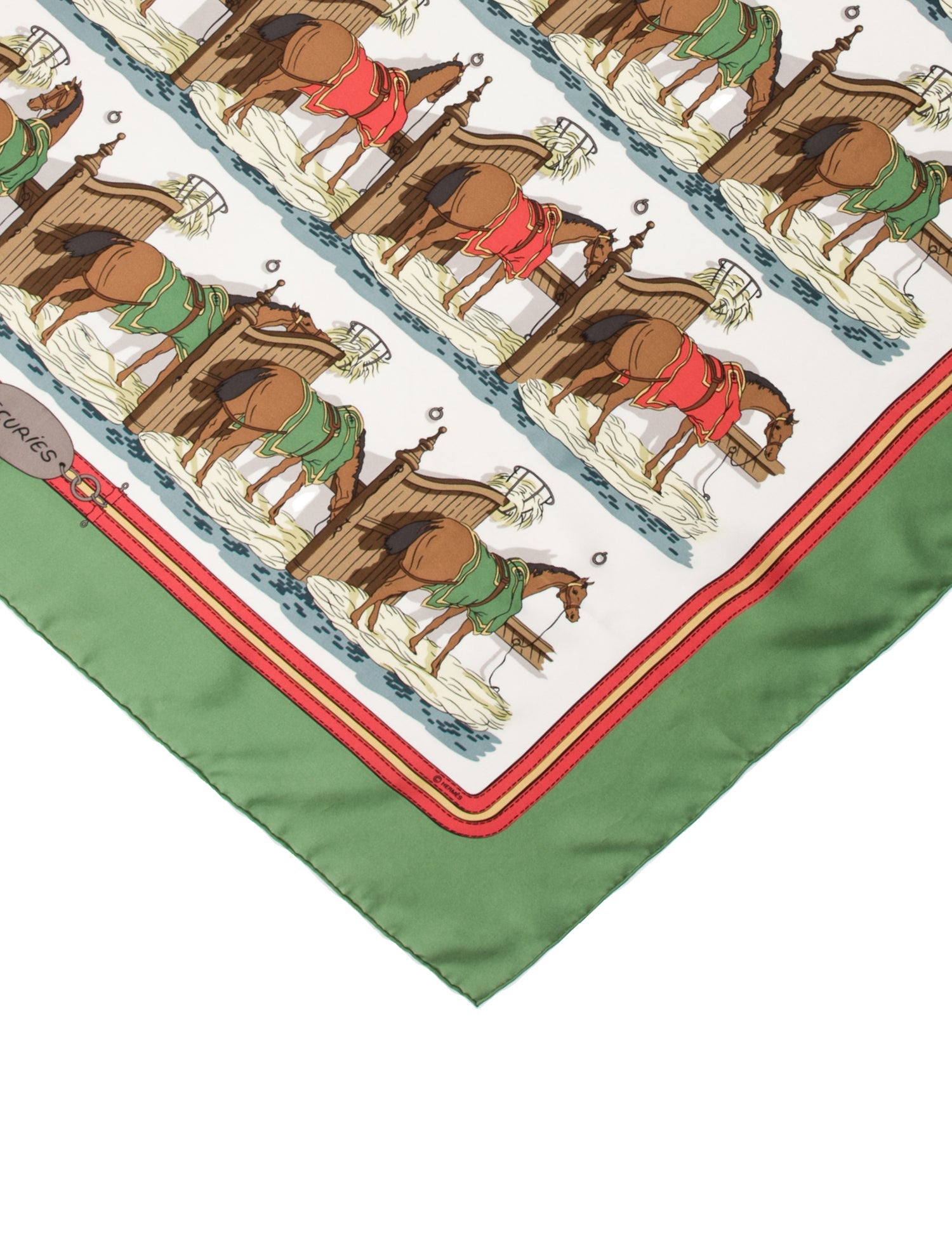Hermès Ecuries Silk Scarf
