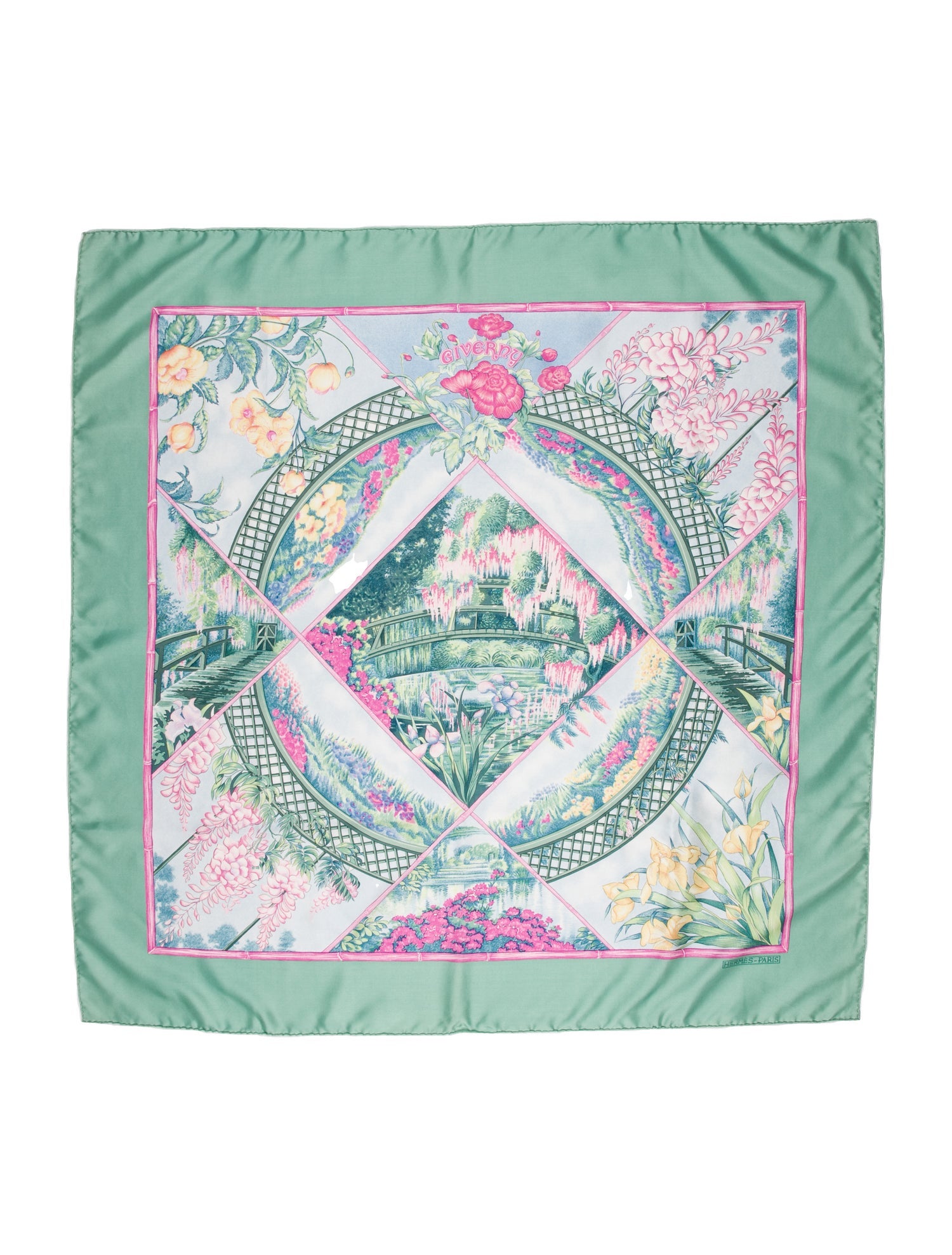 Hermès Giverny Silk Scarf
