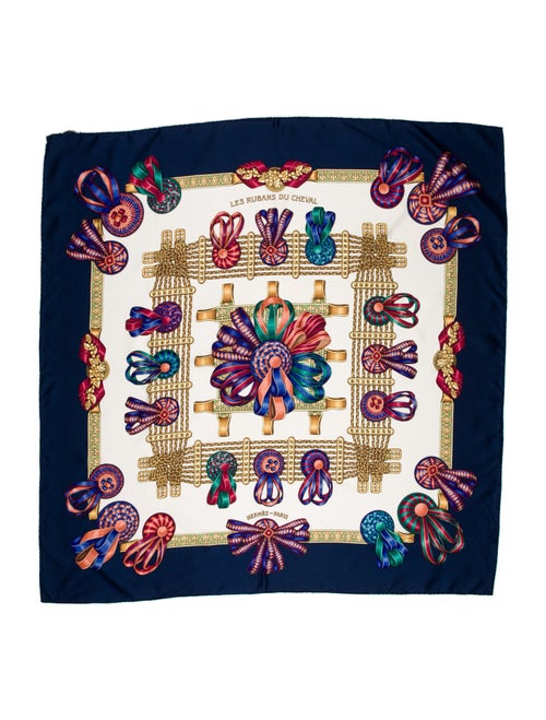 Hermès Les Rubans du Cheval Silk Scarf
