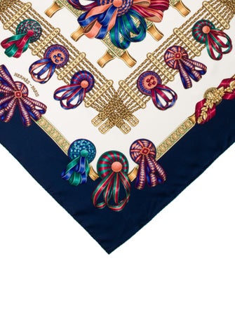 Hermès Les Rubans du Cheval Silk Scarf