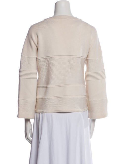 Hermès Virgin Wool Open Front Sweater