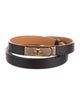 Hermès 18 mm Epsom Leather Kelly Belt