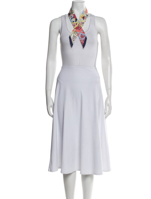 Hermès Le Nombre d'Or Silk Twilly Scarf