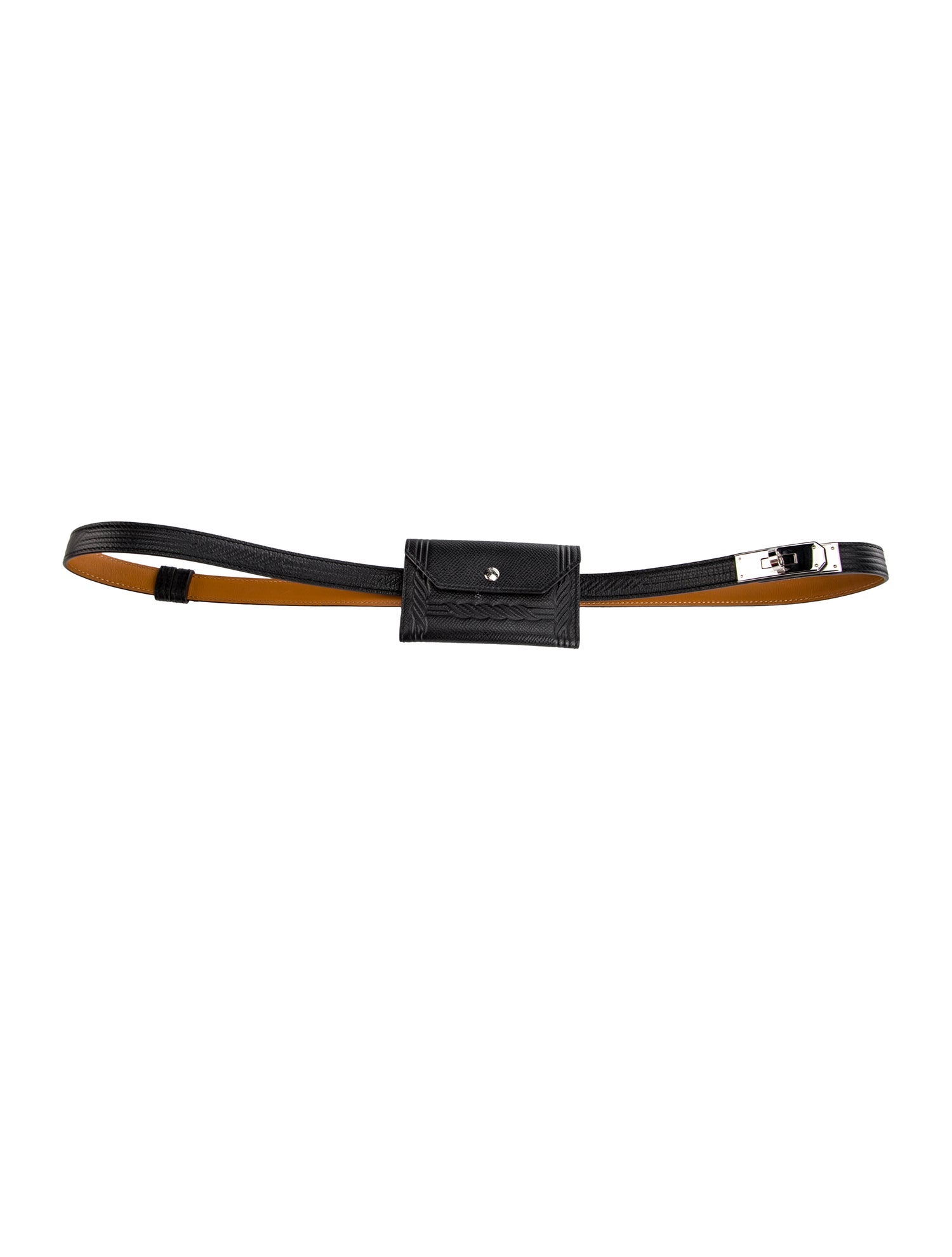 Hermès 18 mm Epsom Leather Kelly Belt