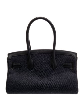 Hermès 2025 Swift and Denim Shoulder Birkin Light 29
