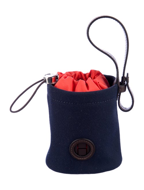 Hermès 2023 Toile On-The-Go Dog Pouch
