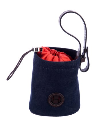 Hermès 2023 Toile On-The-Go Dog Pouch