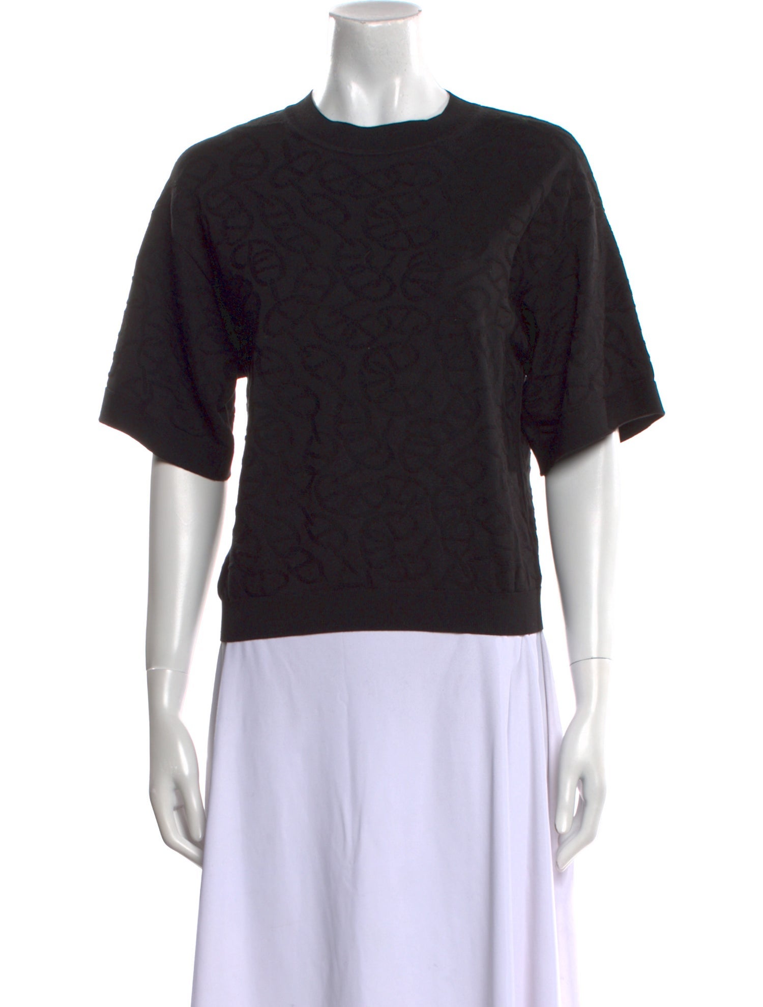 Hermès Silk Crew Neck Sweater