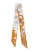 Hermès Sur Mon Nuage Silk Twilly Scarf