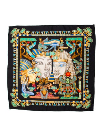 Hermès Tresors Du Nil Silk Scarf