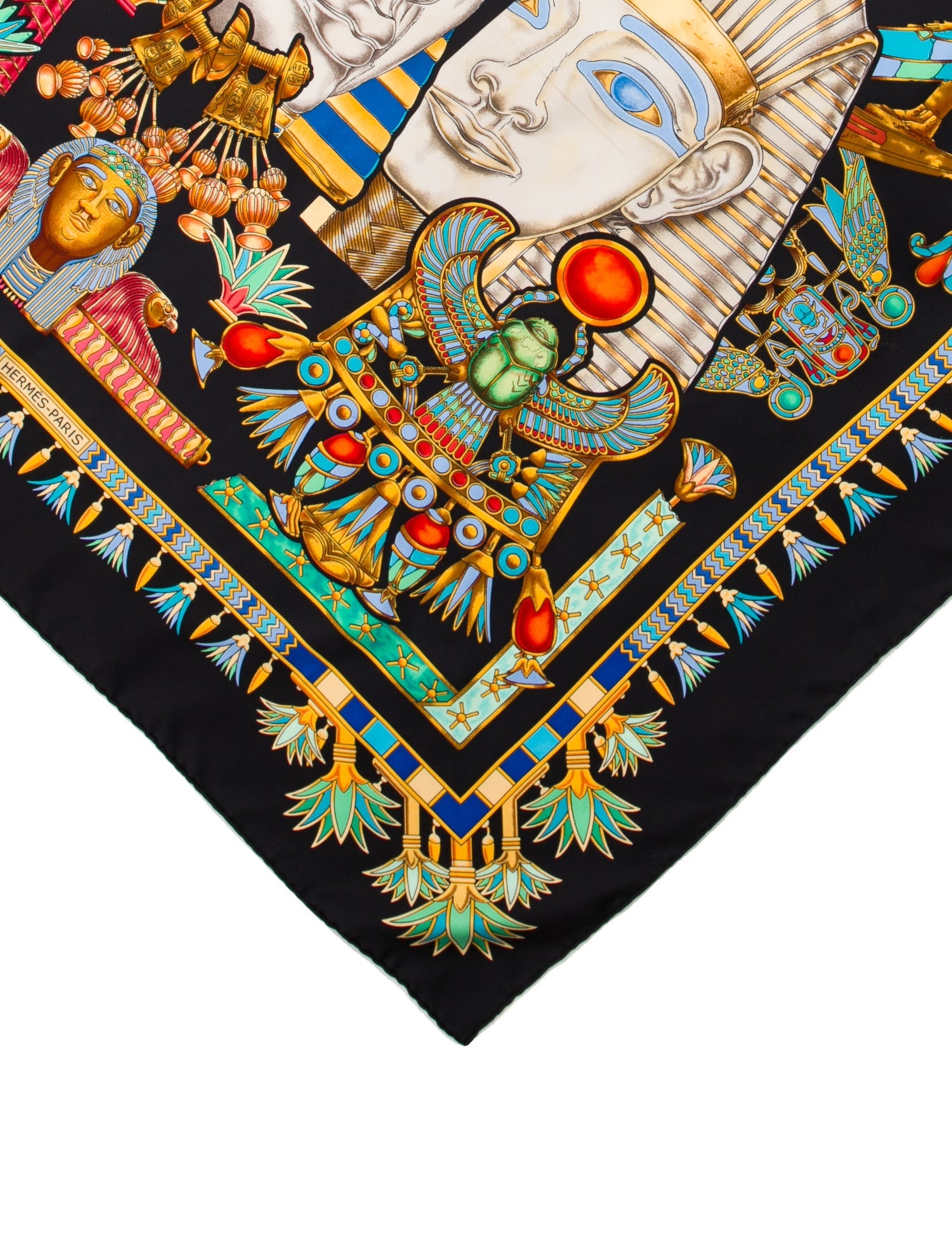 Hermès Tresors Du Nil Silk Scarf