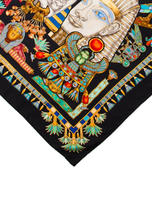 Hermès Tresors Du Nil Silk Scarf