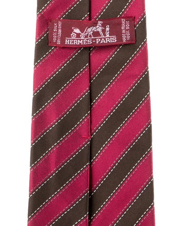 Hermès Silk Pattern Tie