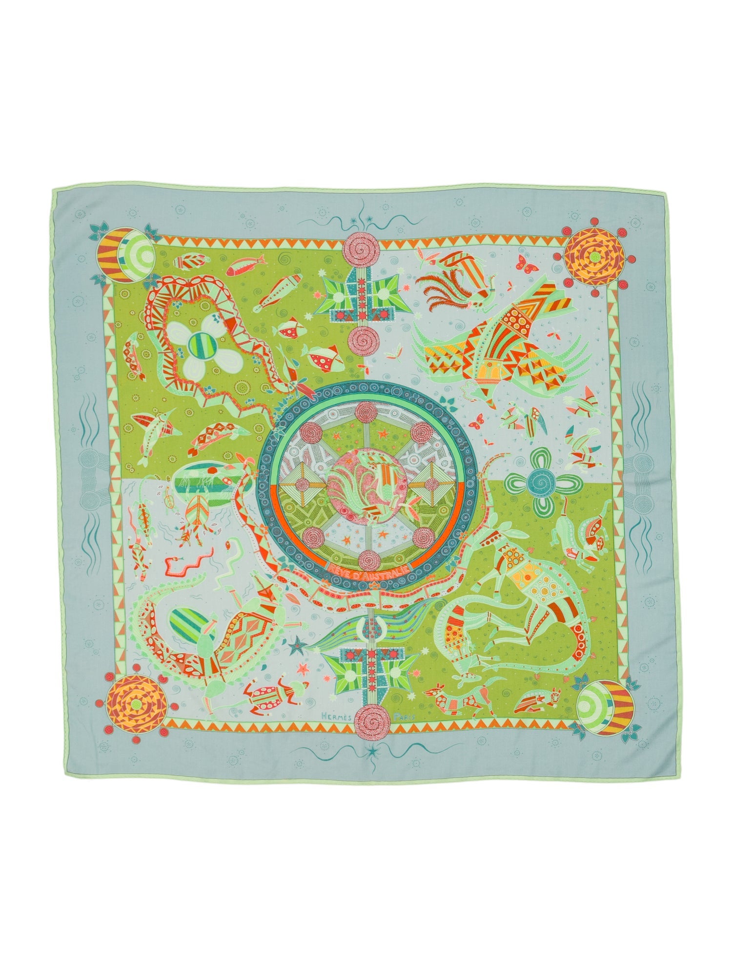 Hermès Reve D’Australie Cashmere Shawl