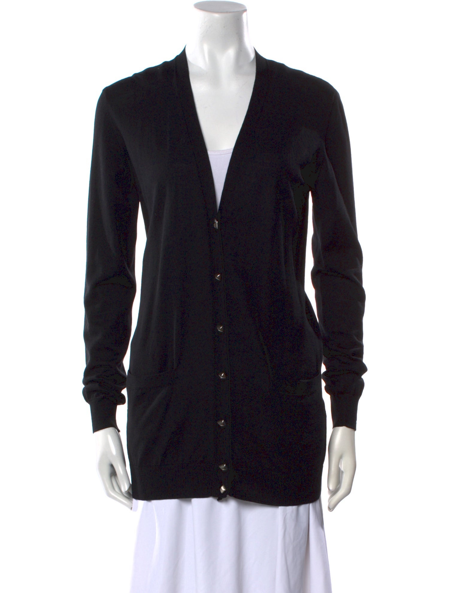 Hermès Wool V-Neck Sweater