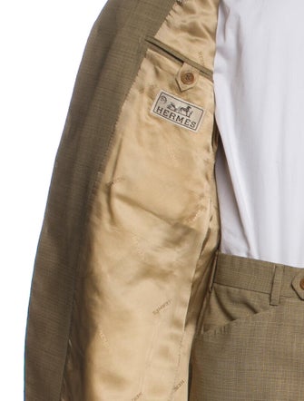 Hermès Wool Two-Piece Suit
