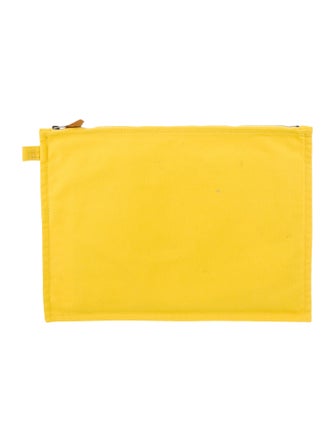 Hermès Toile Bora Bora Pouch GM