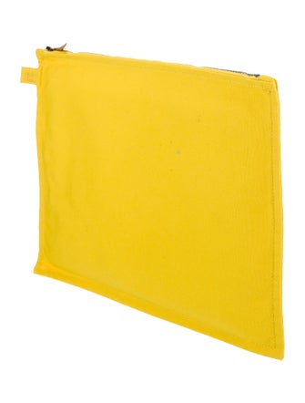 Hermès Toile Bora Bora Pouch GM