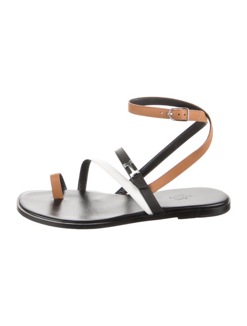 Hermès Harmonie Leather Gladiator Sandals