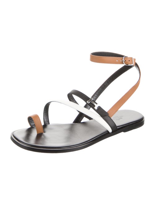 Hermès Harmonie Leather Gladiator Sandals