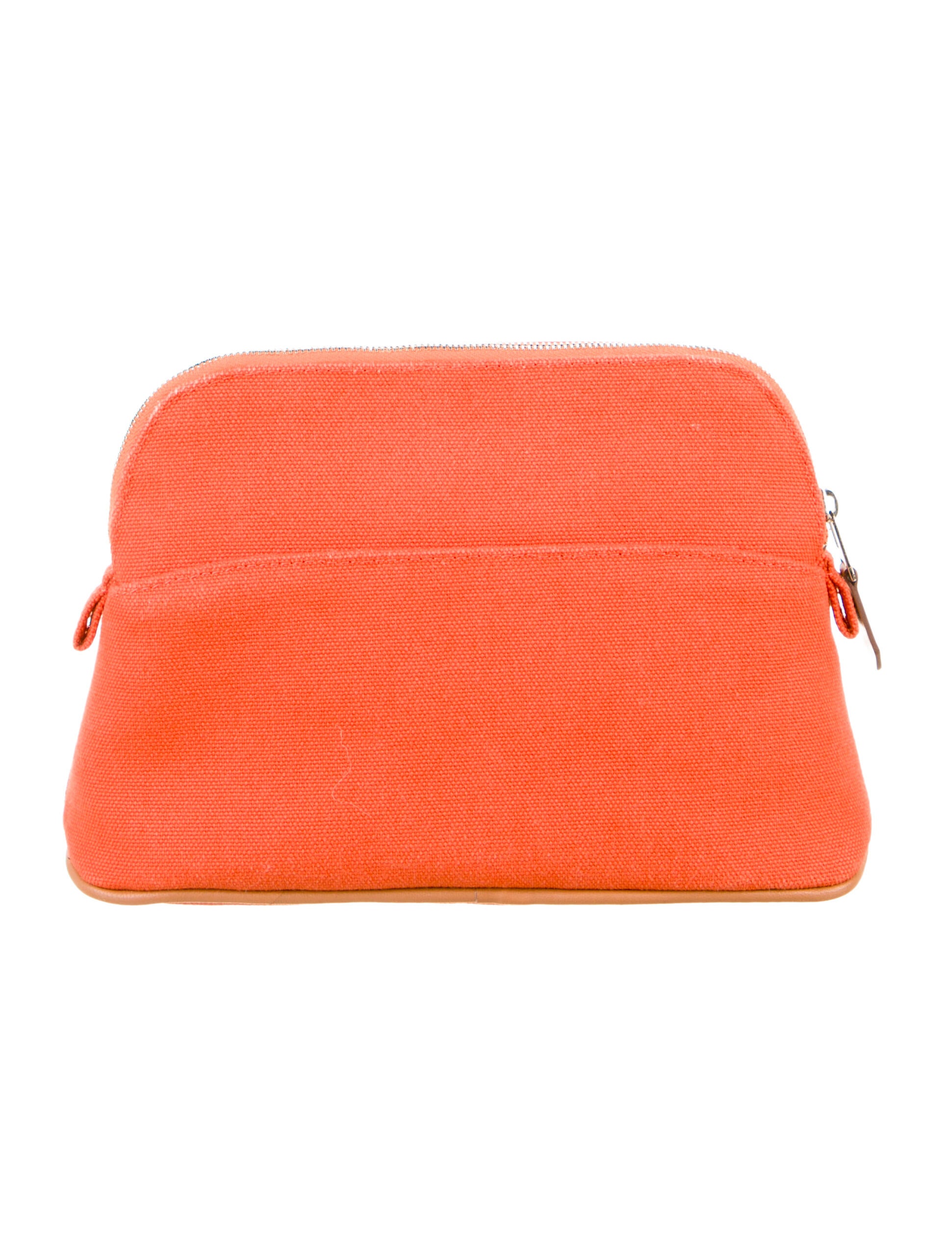 Hermès Toile Small Bolide Cosmetic Pouch