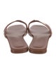 Hermès Oran Leather Slides