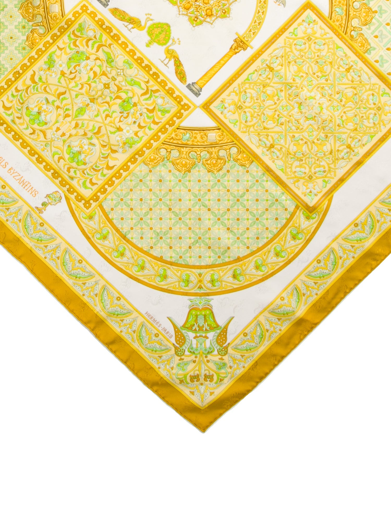 Hermès Ciels Byzantins Jacquard Silk Scarf