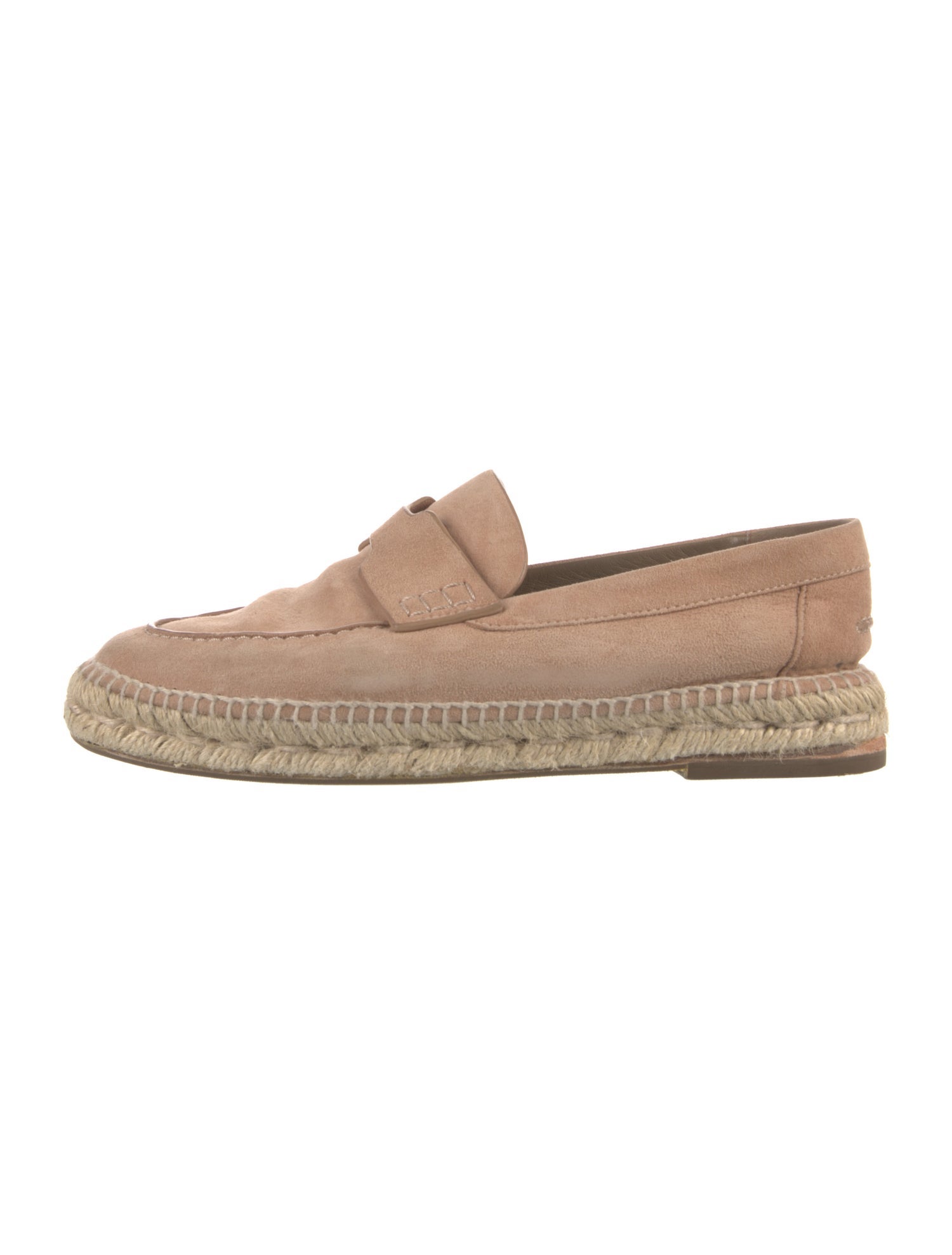 Hermès H Logo Suede Espadrilles