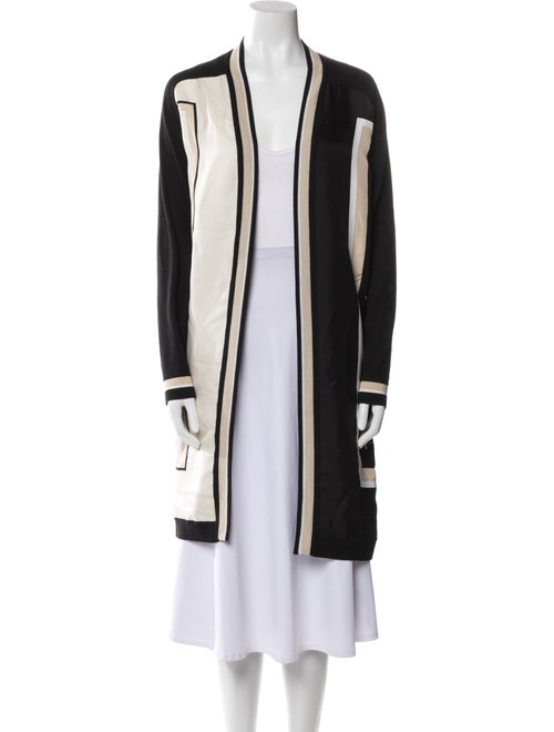 Hermès Silk Striped Robe