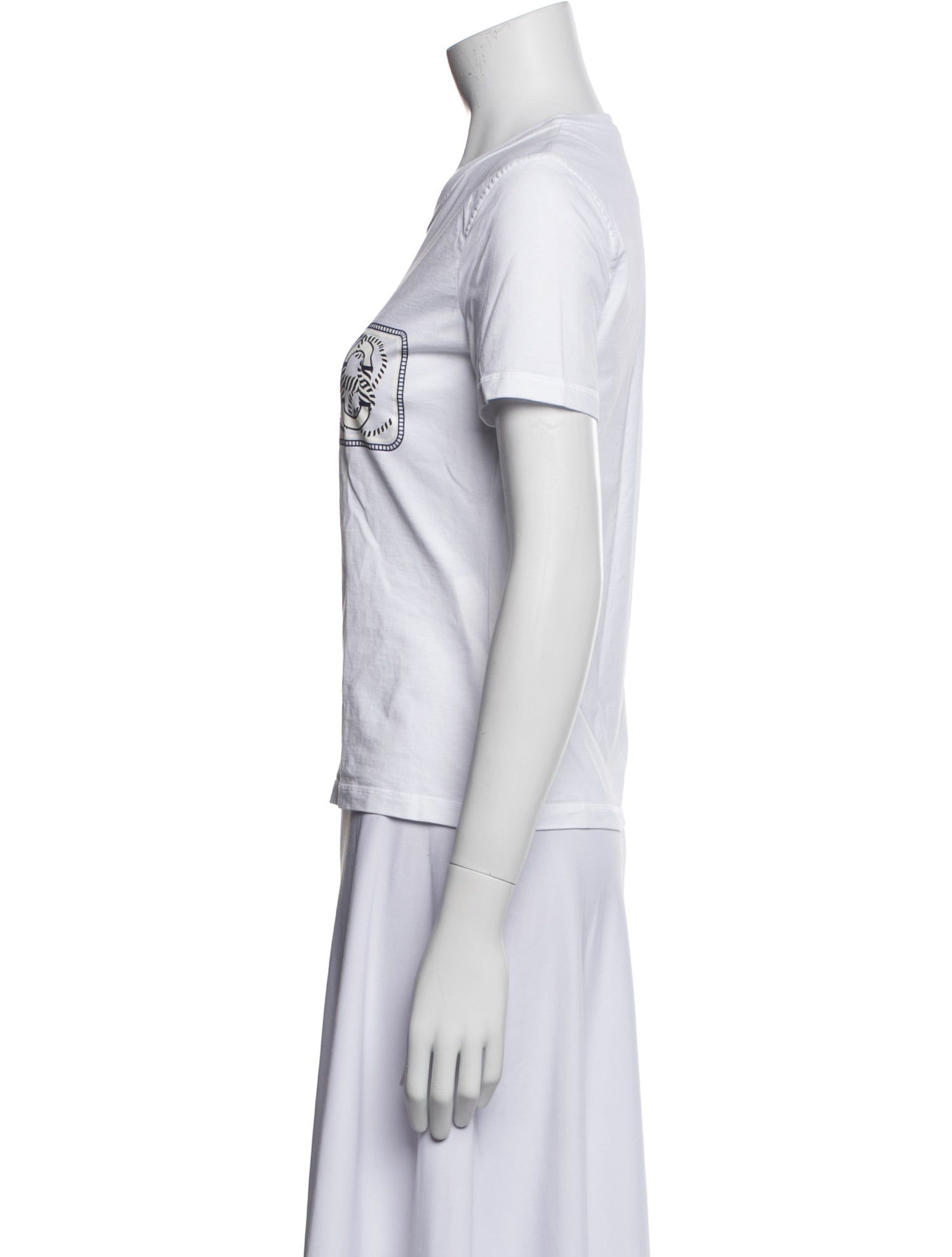 Hermès Graphic Print Crew Neck T-Shirt