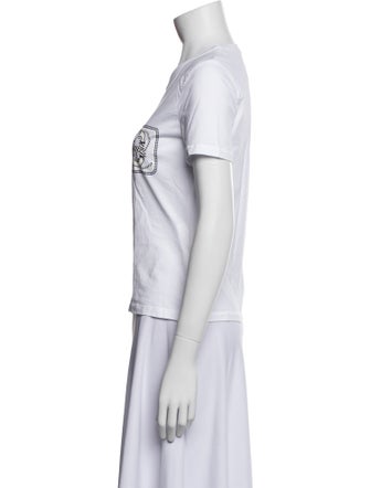 Hermès Graphic Print Crew Neck T-Shirt