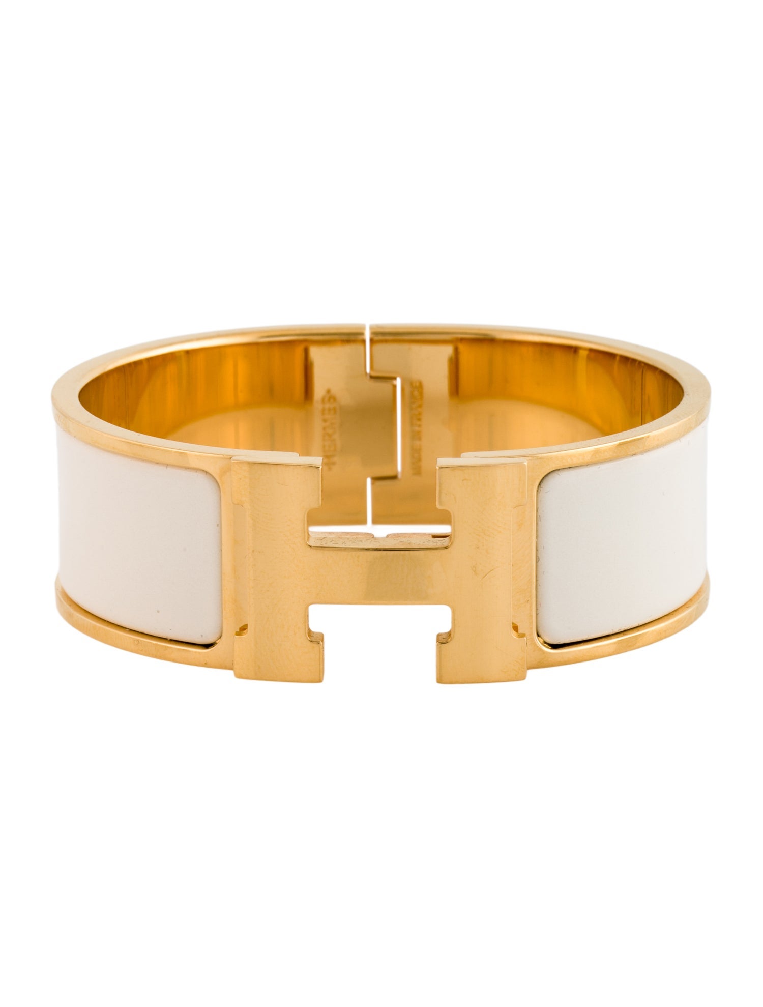Hermès Enamel Clic Clac H Bracelet